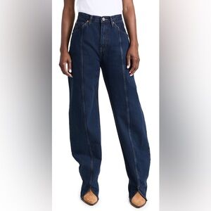 Re/done tailored jeans in bespoke